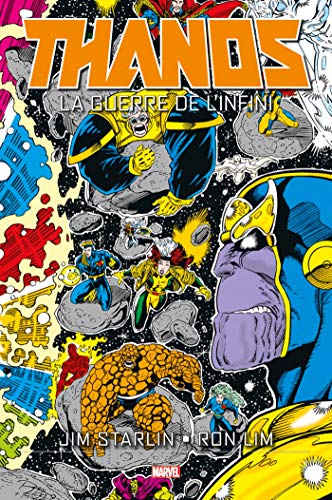 jaquette livre Thanos - La Guerre De L'infini
