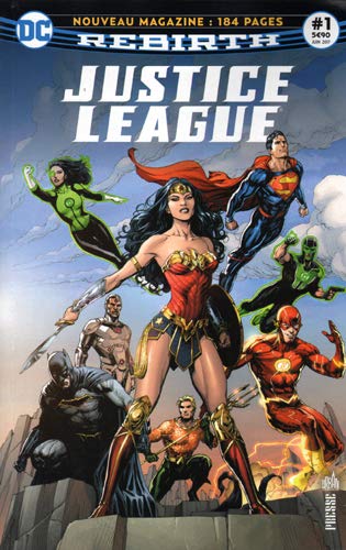 jaquette livre Justice League Rebirth N° 1