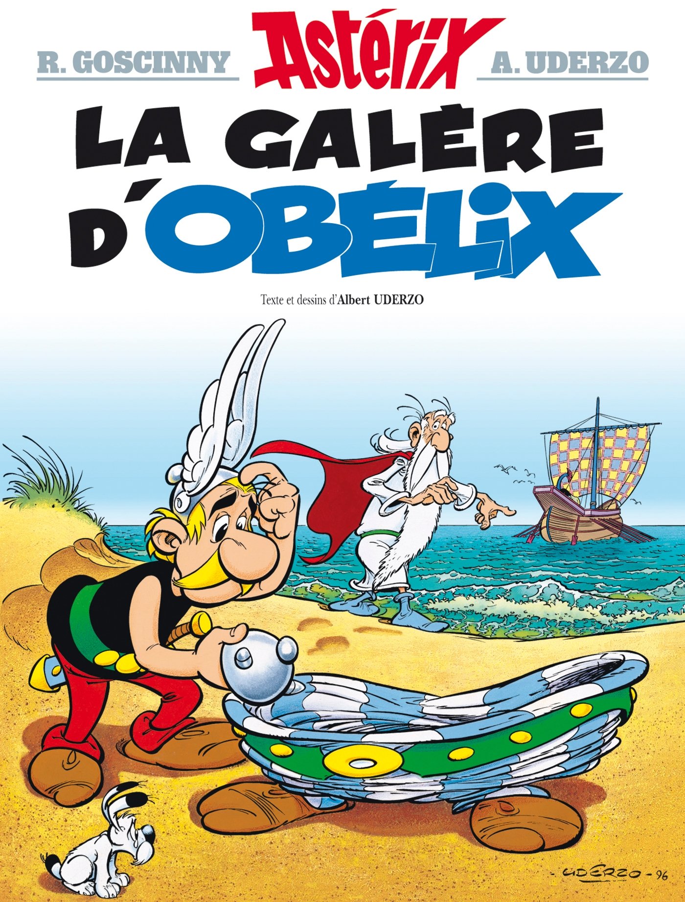jaquette livre Astérix - La galère d'obélix - n°30