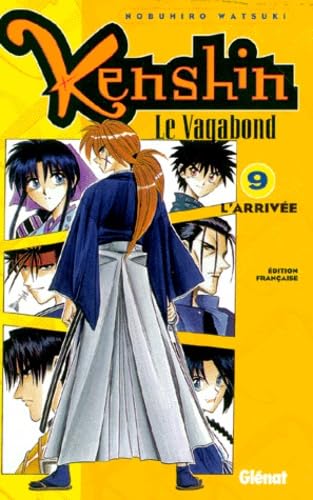 jaquette livre Kenshin - le vagabond - Tome 9 : L'arrivée