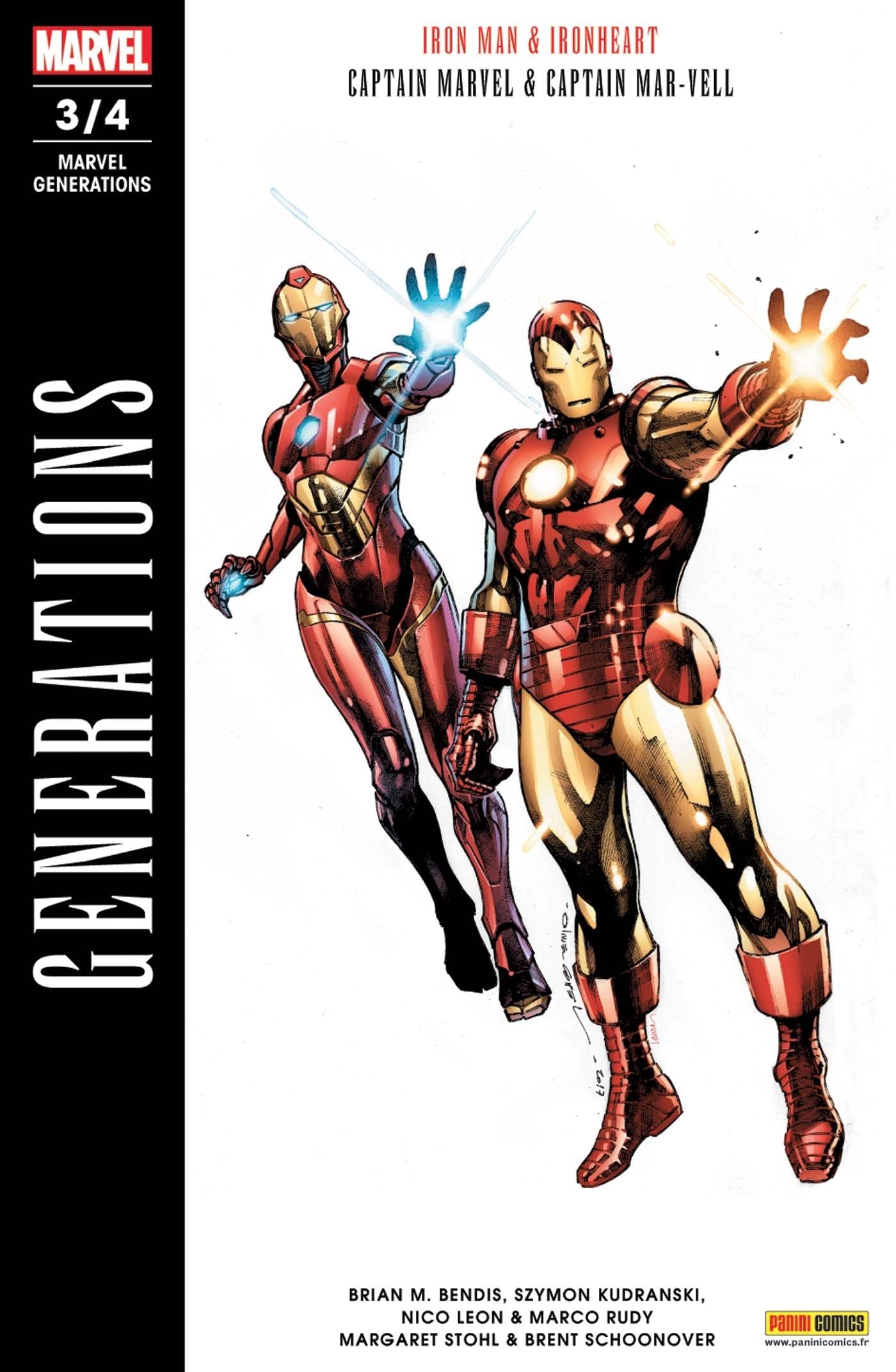 jaquette livre Marvel Générations n°3
