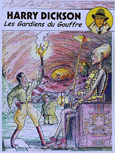 jaquette livre Harry Dickson Tome 9 - Les Gardiens Du Gouffre