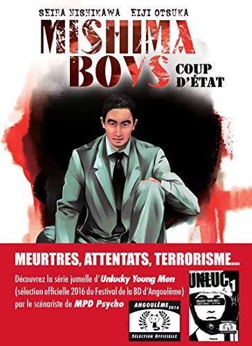 jaquette livre Mishima Boys - Coup d'état - Tome 1