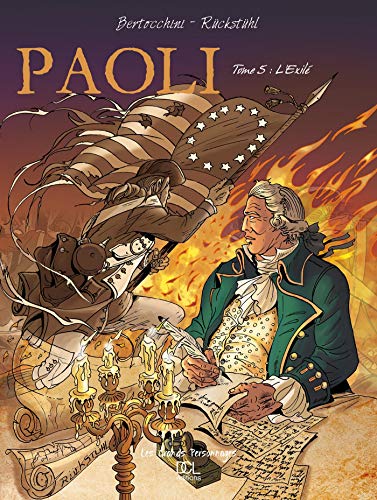 jaquette livre Paoli Tome 5 - L'exilé