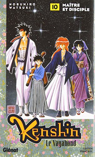 jaquette livre Kenshin - le vagabond - Tome 10 : Maître et disciple