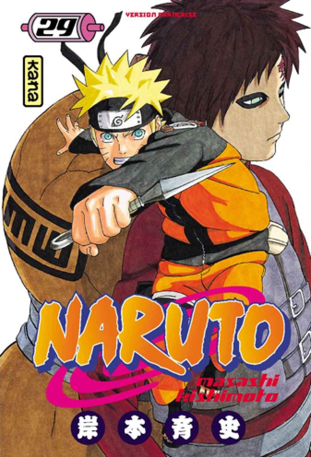jaquette livre Naruto Vol.29