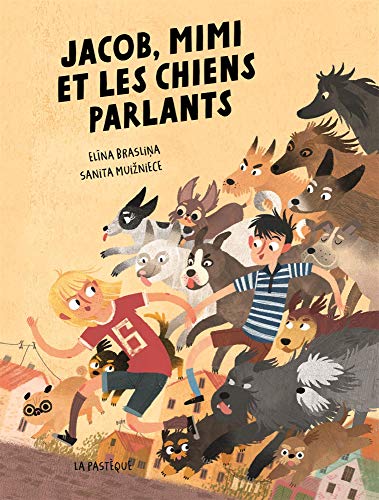 jaquette livre Jacob, Mimi Et Les Chiens Parlants