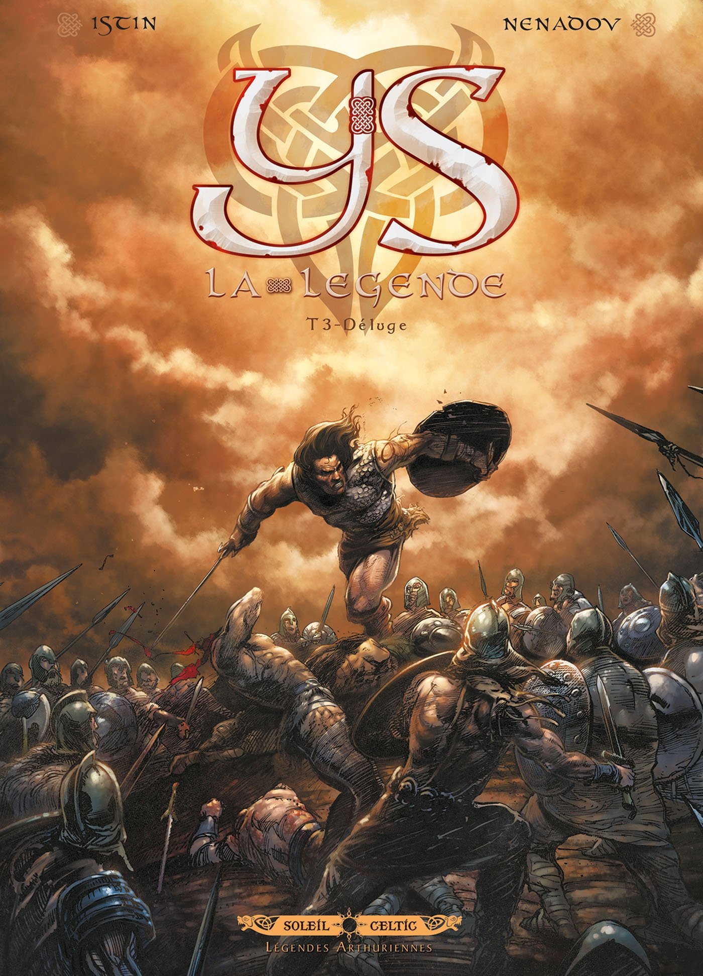 jaquette livre Ys la Légende T03: Déluge