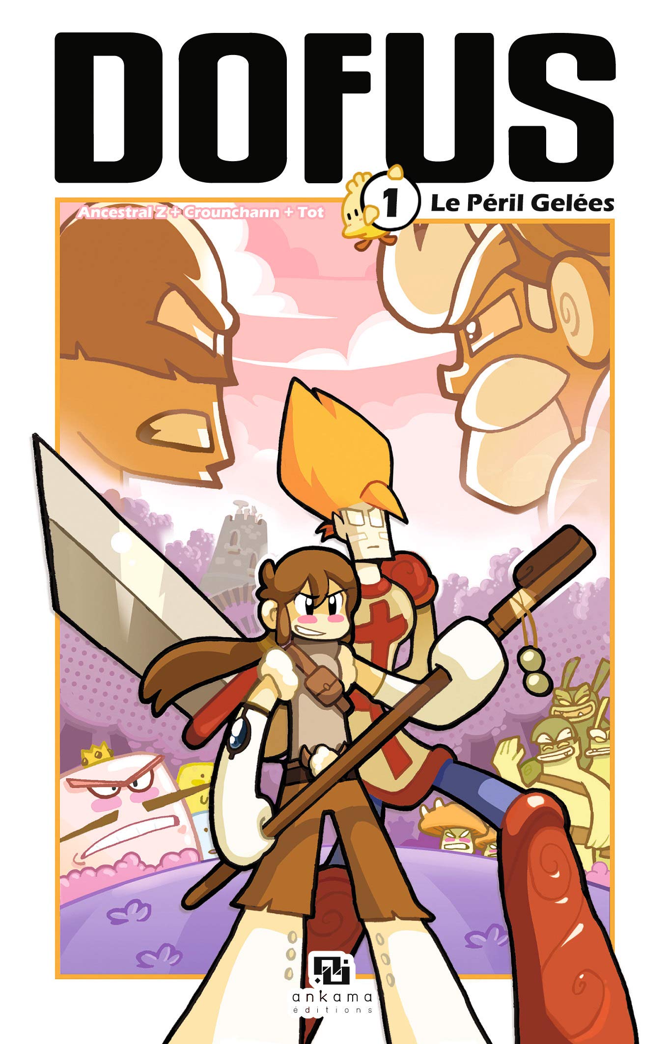 jaquette livre Dofus, Tome 1 : Le Péril Gelées