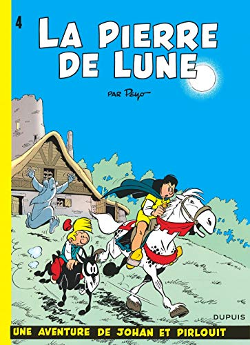 jaquette livre Johan Et Pirlouit Tome 4 - La Pierre De Lune