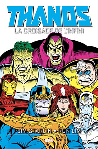 jaquette livre Thanos - La Croisade De L'infini