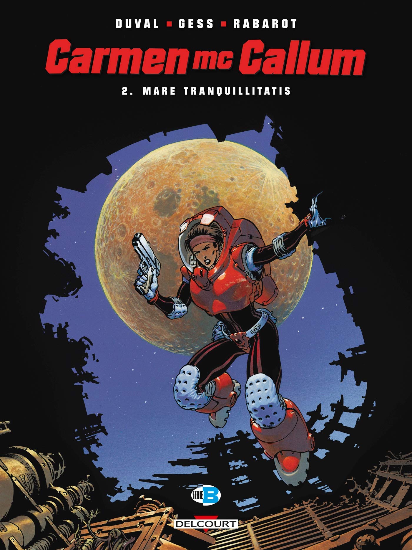 jaquette livre Carmen McCallum, tome 2 : Mare tranquillitatis