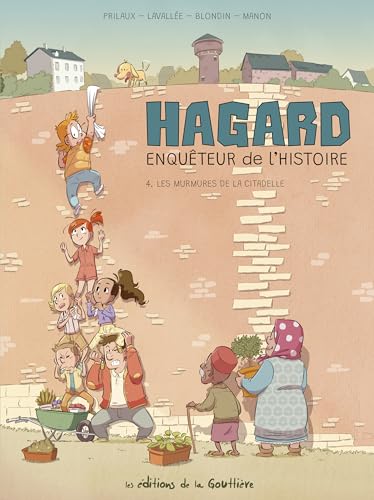 jaquette livre Hagard, Enquêteur De L'histoire Tome 4 - Les Murmures De La Citadelle