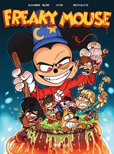 jaquette livre Freaky Mouse Tome 1 - Hakuna Massacra