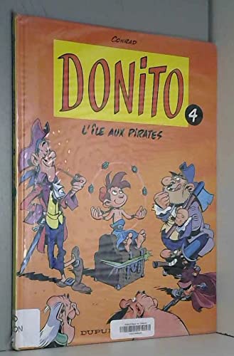 jaquette livre Donito Tome 4 - L'île Aux Pirates