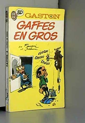 jaquette livre Gaston N°2 . Le Bureau Des Gaffes En Gros