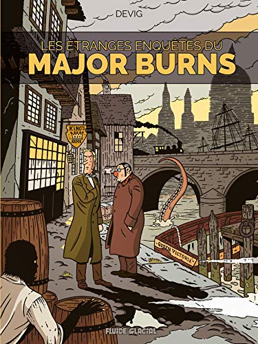 jaquette livre Les Étranges Enquêtes Du Major Burns Tome 1