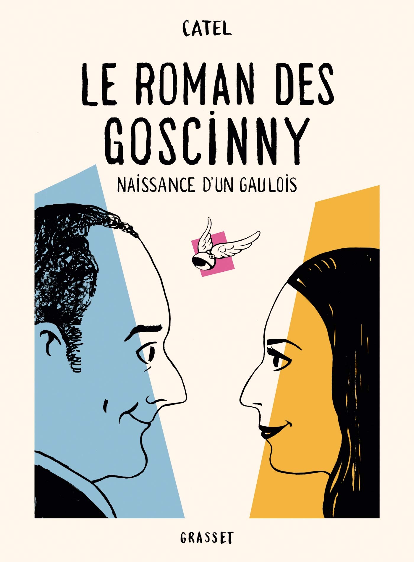 jaquette livre Le roman des Goscinny: Naissance d'un gaulois