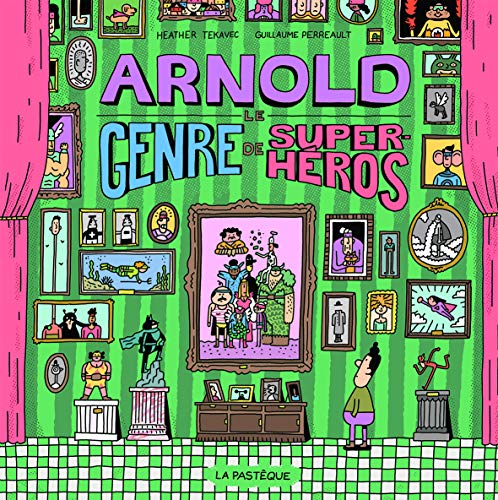 jaquette livre Arnold, Le Genre De Super-Héros