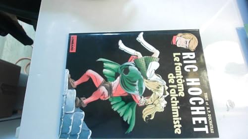 jaquette livre Ric Hochet Tome 30 : Le Fantôme De L'alchimiste