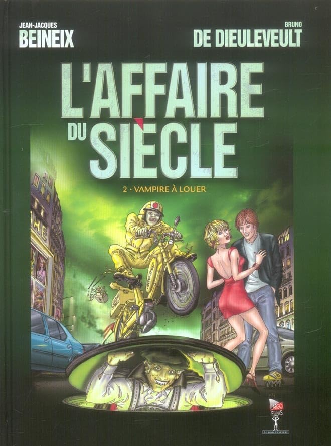 jaquette livre L'affaire Du Siècle Tome 2 - Vampire À Louer