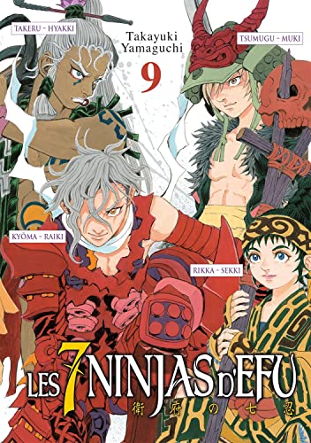 jaquette livre 7 Ninjas d'Efu (les) - Tome 9