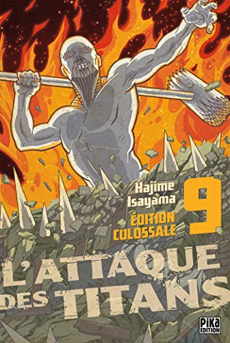 jaquette livre Attaque Des Titans (l') - Edition colossale - Tome 9