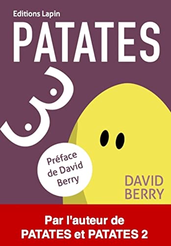 jaquette livre Patates Tome 3