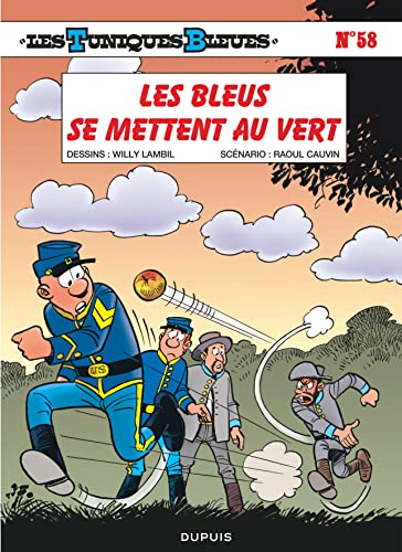 jaquette livre Les Tuniques Bleues Tome 58 - Les Bleus Se Mettent Au Vert