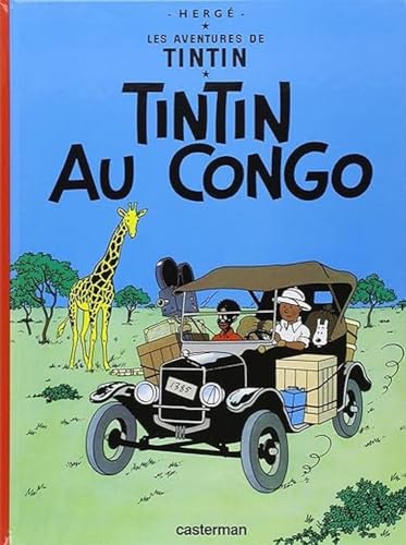 jaquette livre Les Aventures De Tintin Tome 2 - Tintin Au Congo