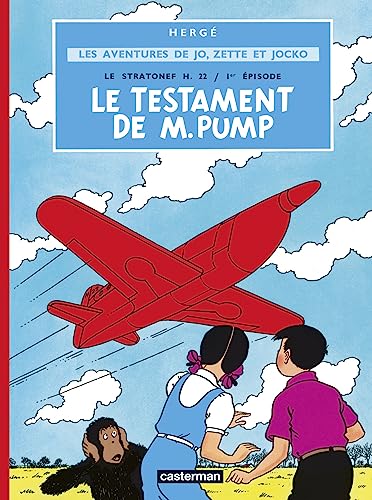 jaquette livre Les Aventures De Jo, Zette Et Jocko Tome 1 - Le Testament De M. Pump