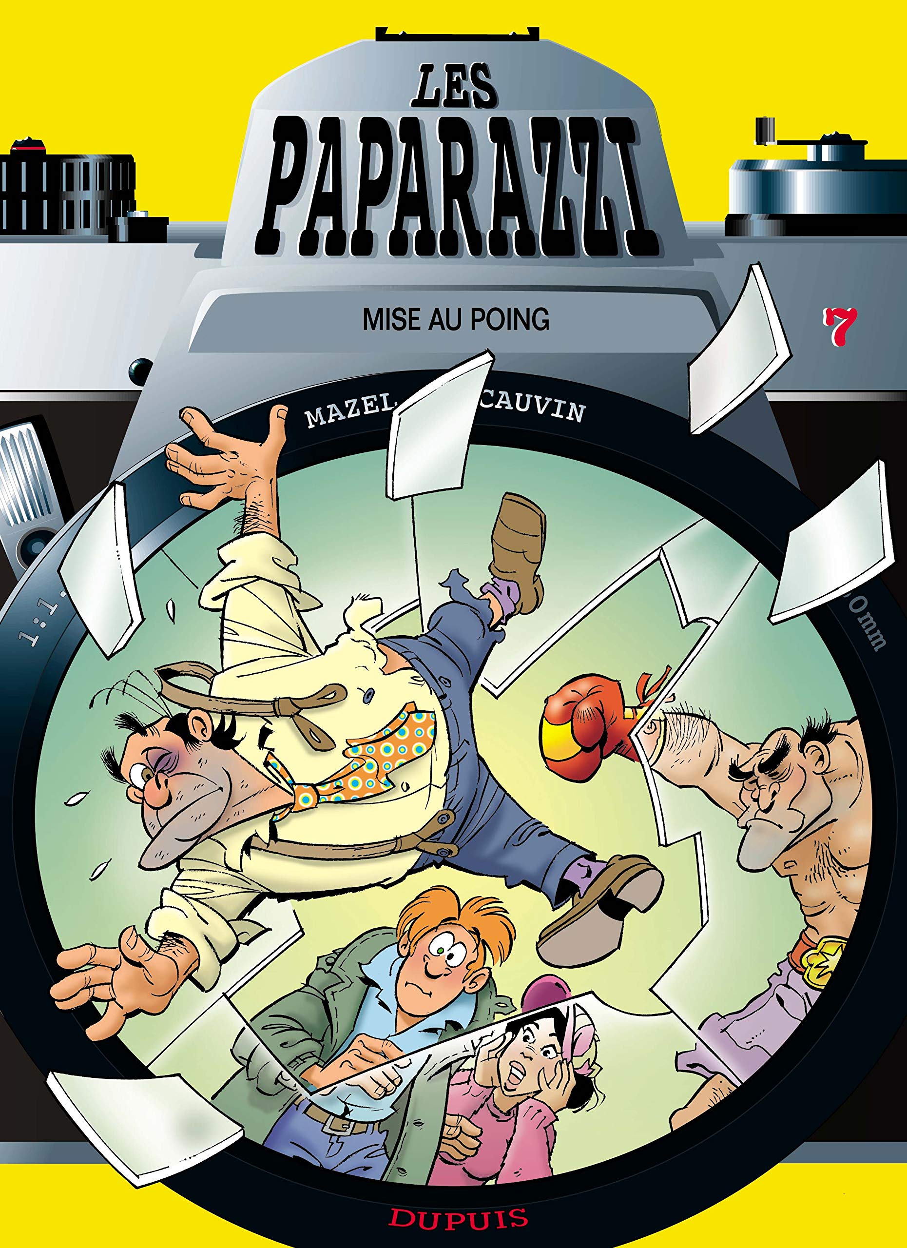 jaquette livre Les Paparazzi, Numéro 7 : Mise au poing