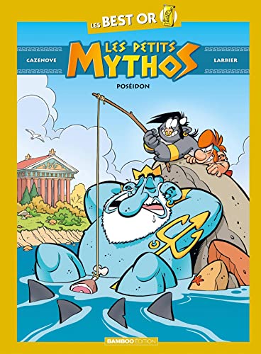 jaquette livre Les Petits Mythos - Poséidon