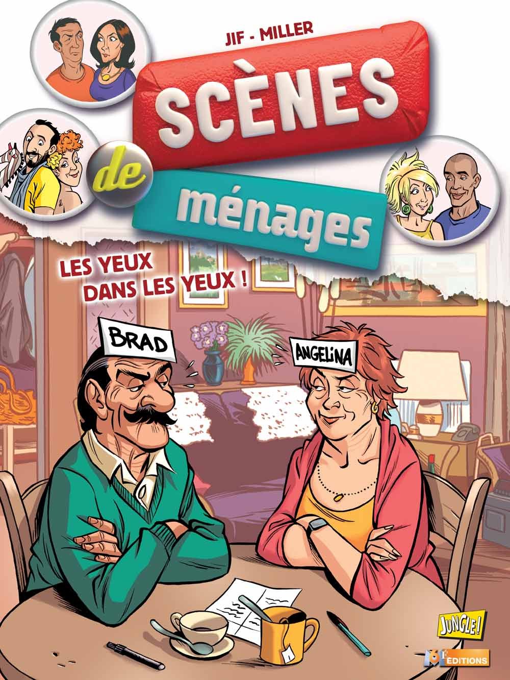 jaquette livre Scènes de ménages, Tome 8 :