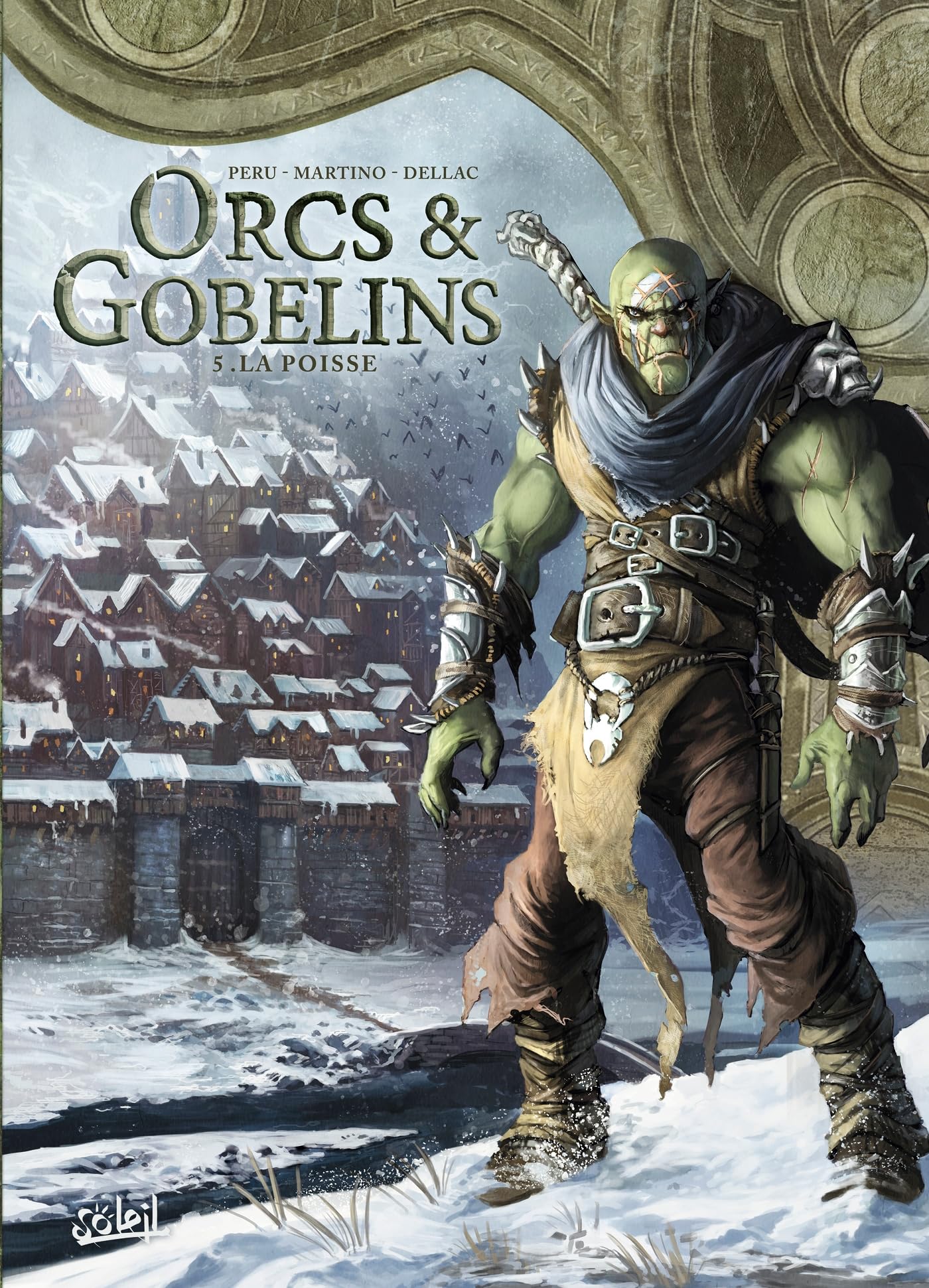 jaquette livre Orcs & Gobelins T05 - La Poisse
