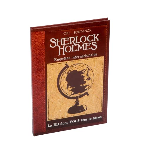 jaquette livre Sherlock Holmes - Enquêtes Internationales
