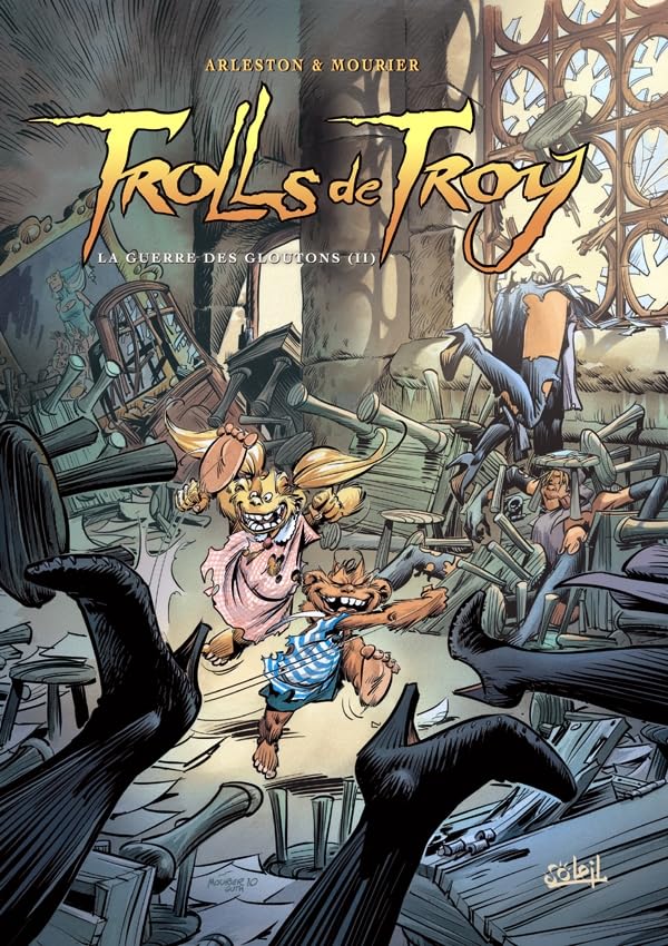 jaquette livre Trolls De Troy Tome 13 - La Guerre Des Gloutons