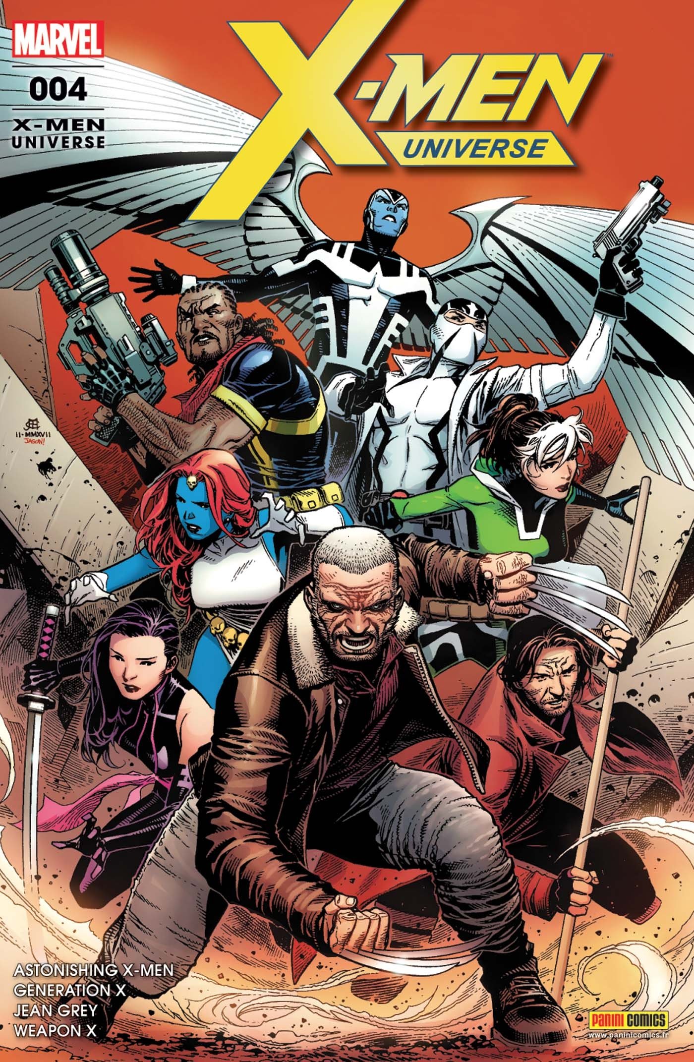 jaquette livre X-Men Universe nº4