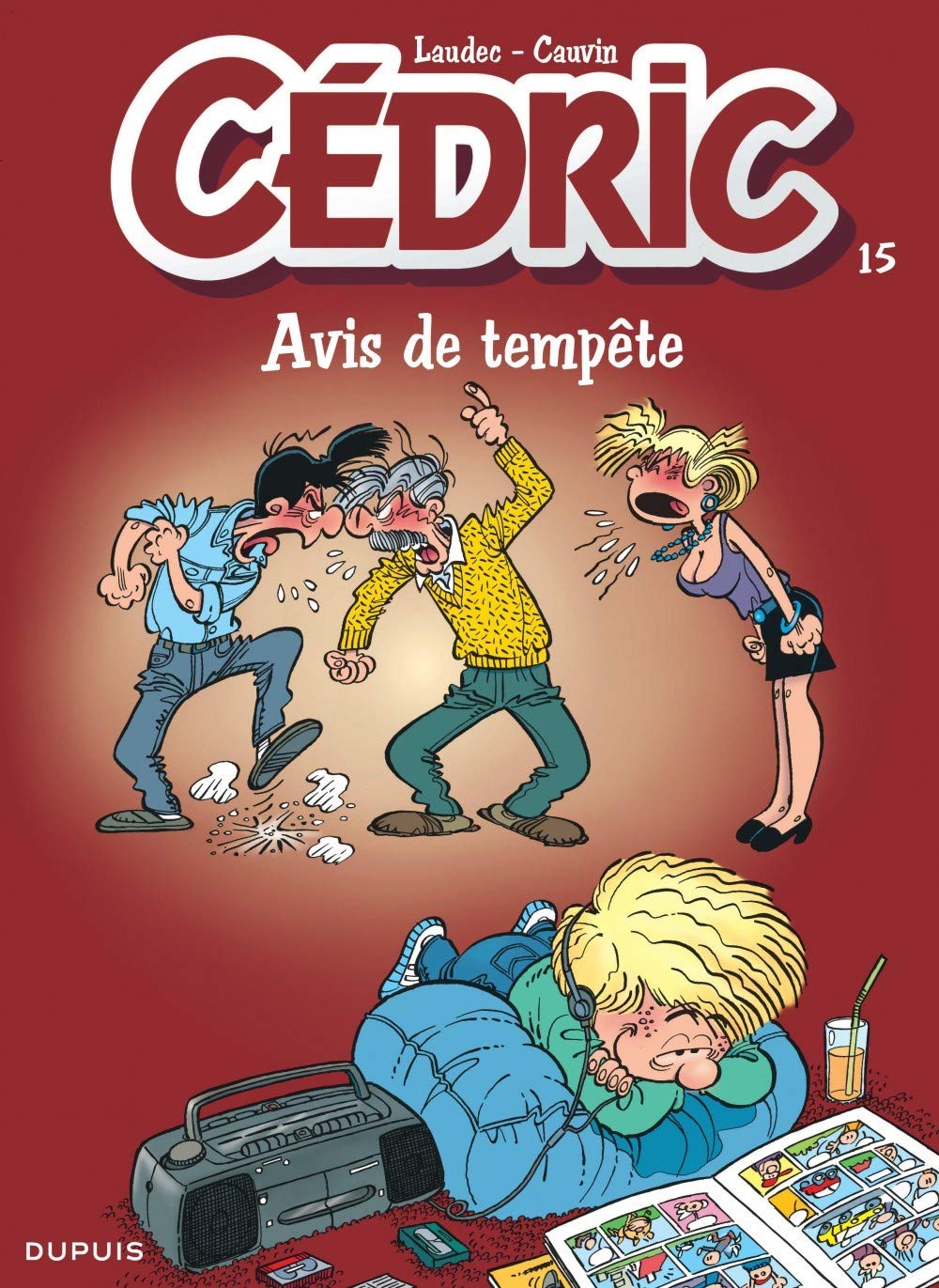 jaquette livre Cédric, Numéro 15 : Avis de tempête