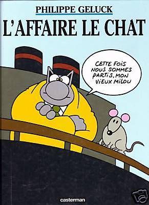 jaquette livre L'affaire le chat