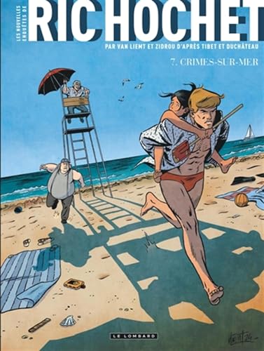 jaquette livre Les Nouvelles Enquêtes De Ric Hochet Tome 7 - Crimes-Sur-Mer