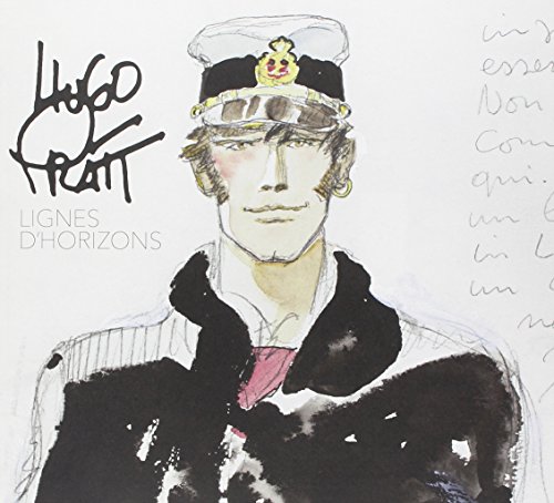 jaquette livre Hugo Pratt, Lignes D'horizons