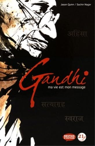 jaquette livre Gandhi - Ma Vie Est Mon Message
