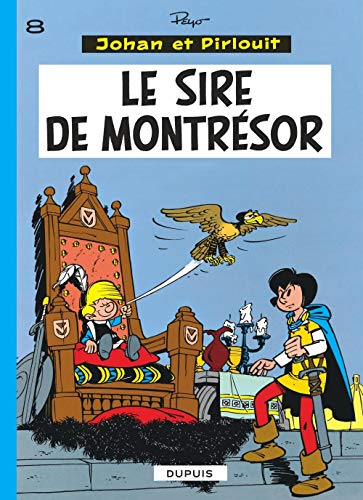 jaquette livre Johan Et Pirlouit Tome 8 - Le Sire De Montrésor