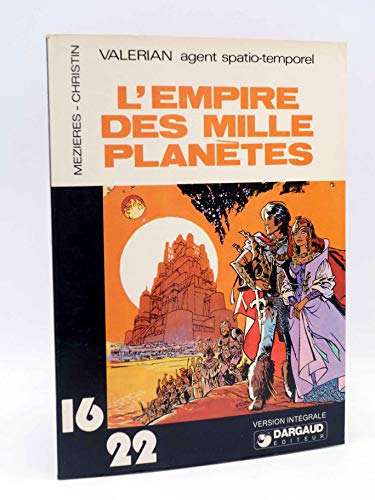 jaquette livre Valerien - L'empire Des Mille Planètes