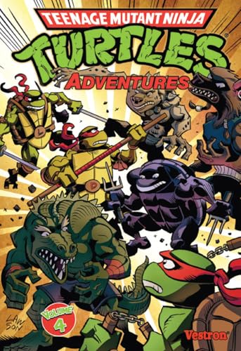 jaquette livre Teenage Mutant Ninja Turtles Adventures 4 - Tortues Ninja : Teenage Mutant Ninja Turtles Adventures, Volume 4