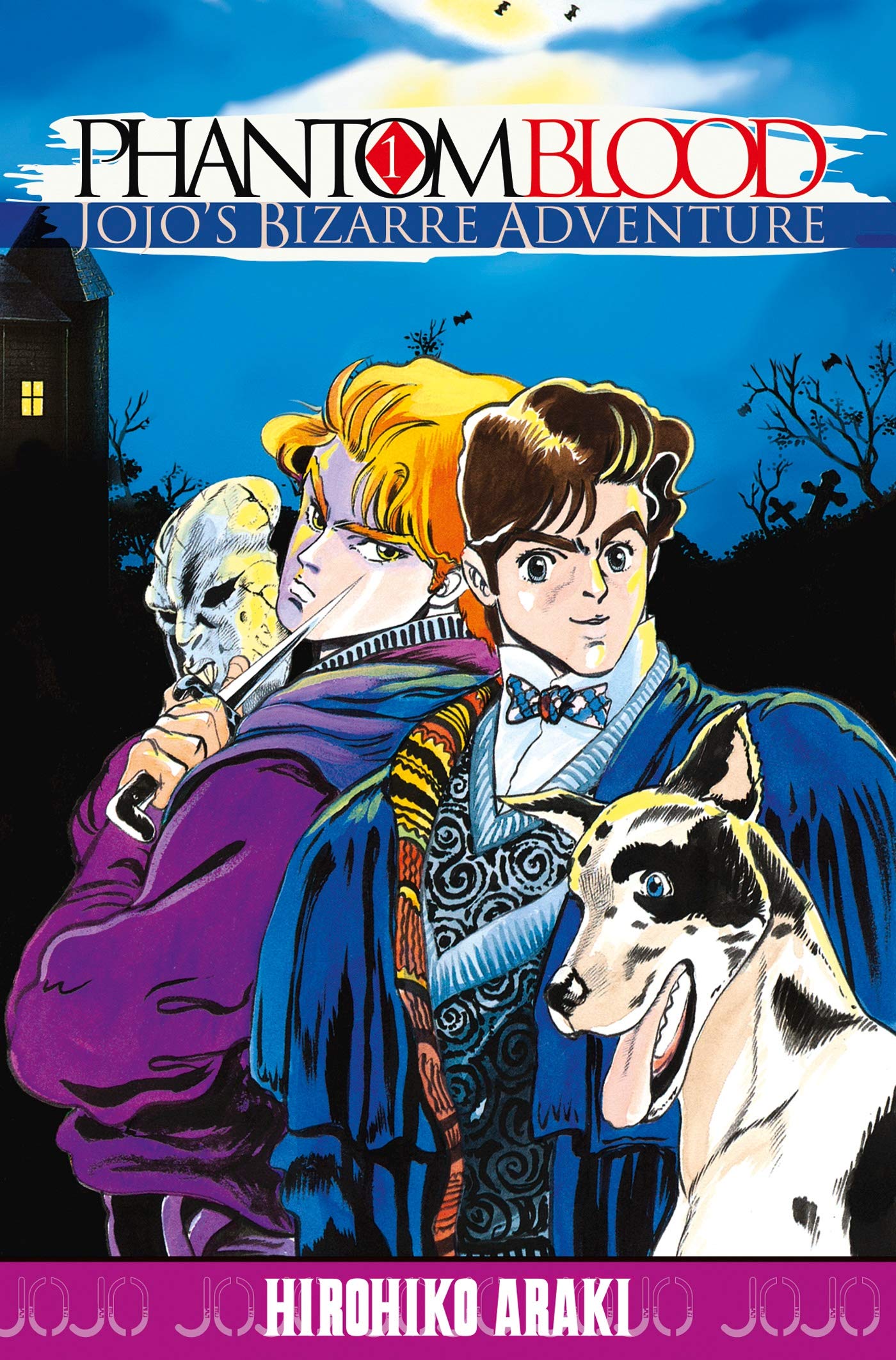 jaquette livre Jojo's bizarre adventure - Saison 1 - Phantom Blood Vol.1