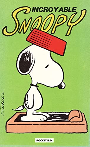 jaquette livre Snoopy Tome 2 - Incroyable Snoopy