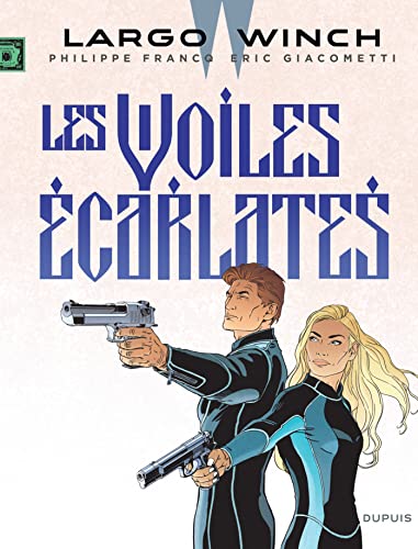 jaquette livre Largo Winch Tome 22 - Les Voiles Écarlates