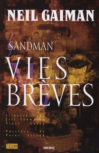 jaquette livre Sandman Tome 7 - Vies Brèves